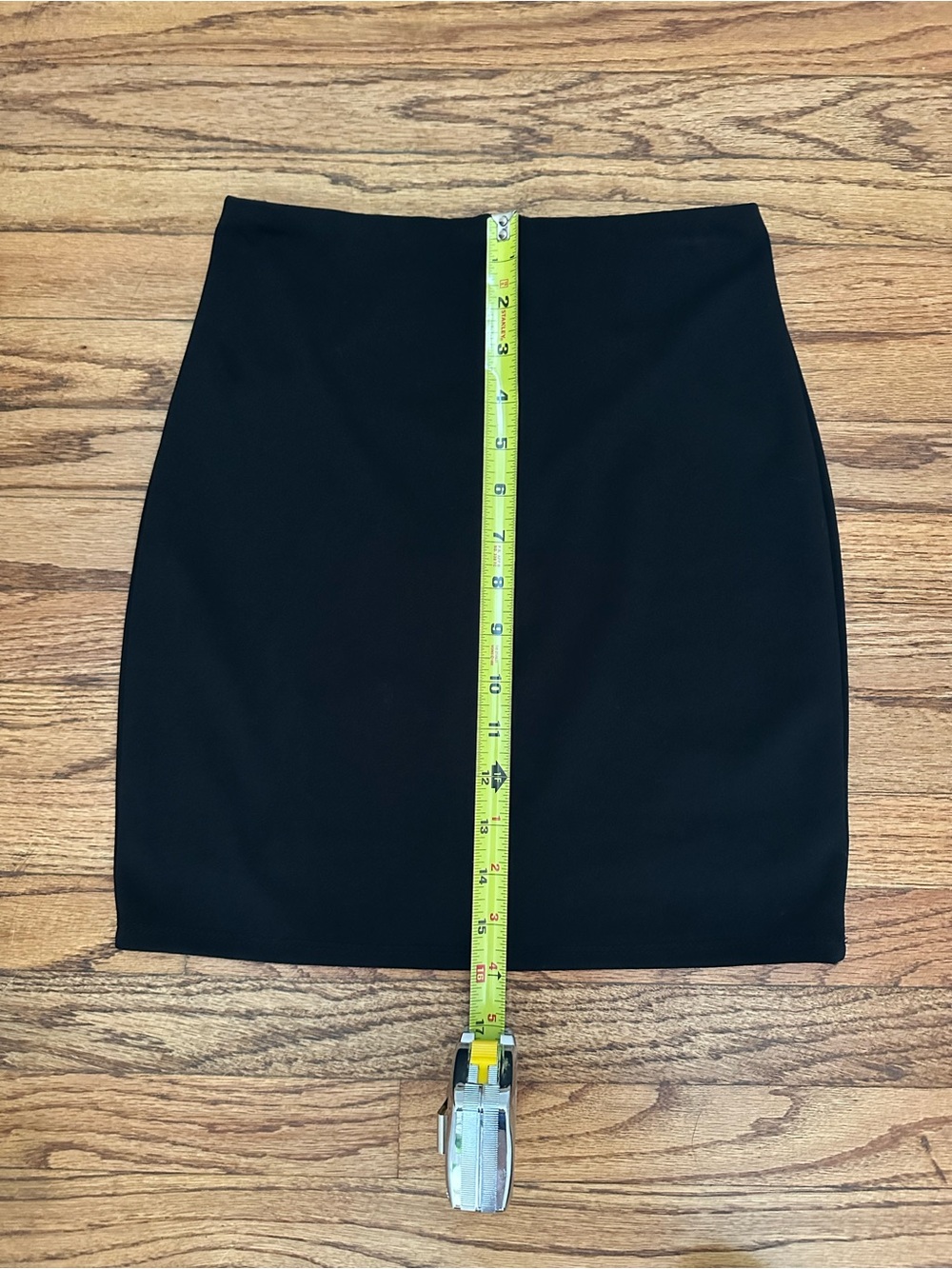 Like-new Lulus I Love It Black Bodycon Mini Skirt - XS